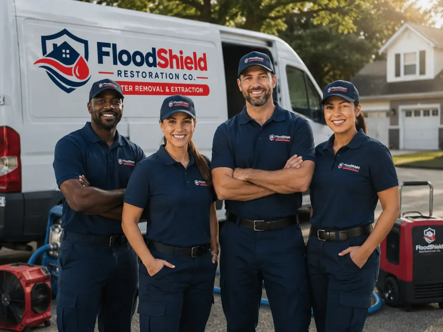 Flood Damage Restoration company in Scotland, SD